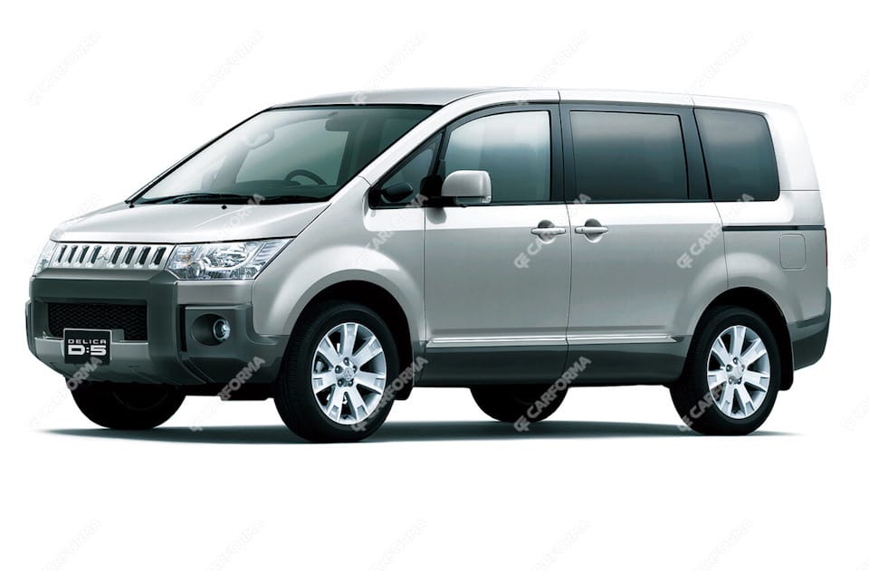 Ворсовые коврики на Mitsubishi Delica D:5 2007 - 2025