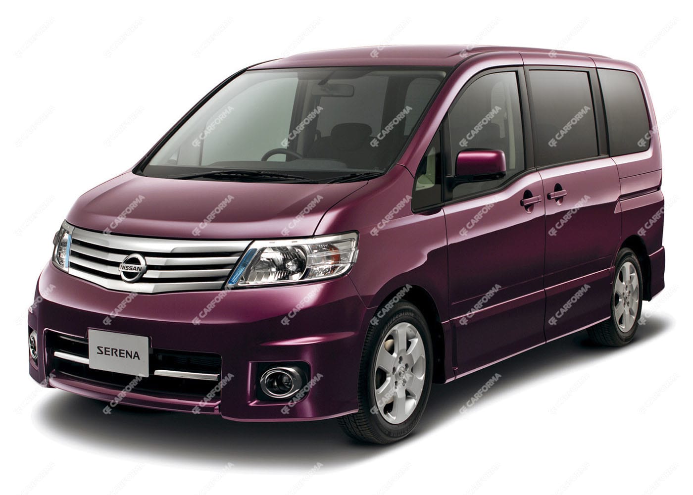 Ворсовые коврики на Nissan Serena (C25) 2005 - 2010