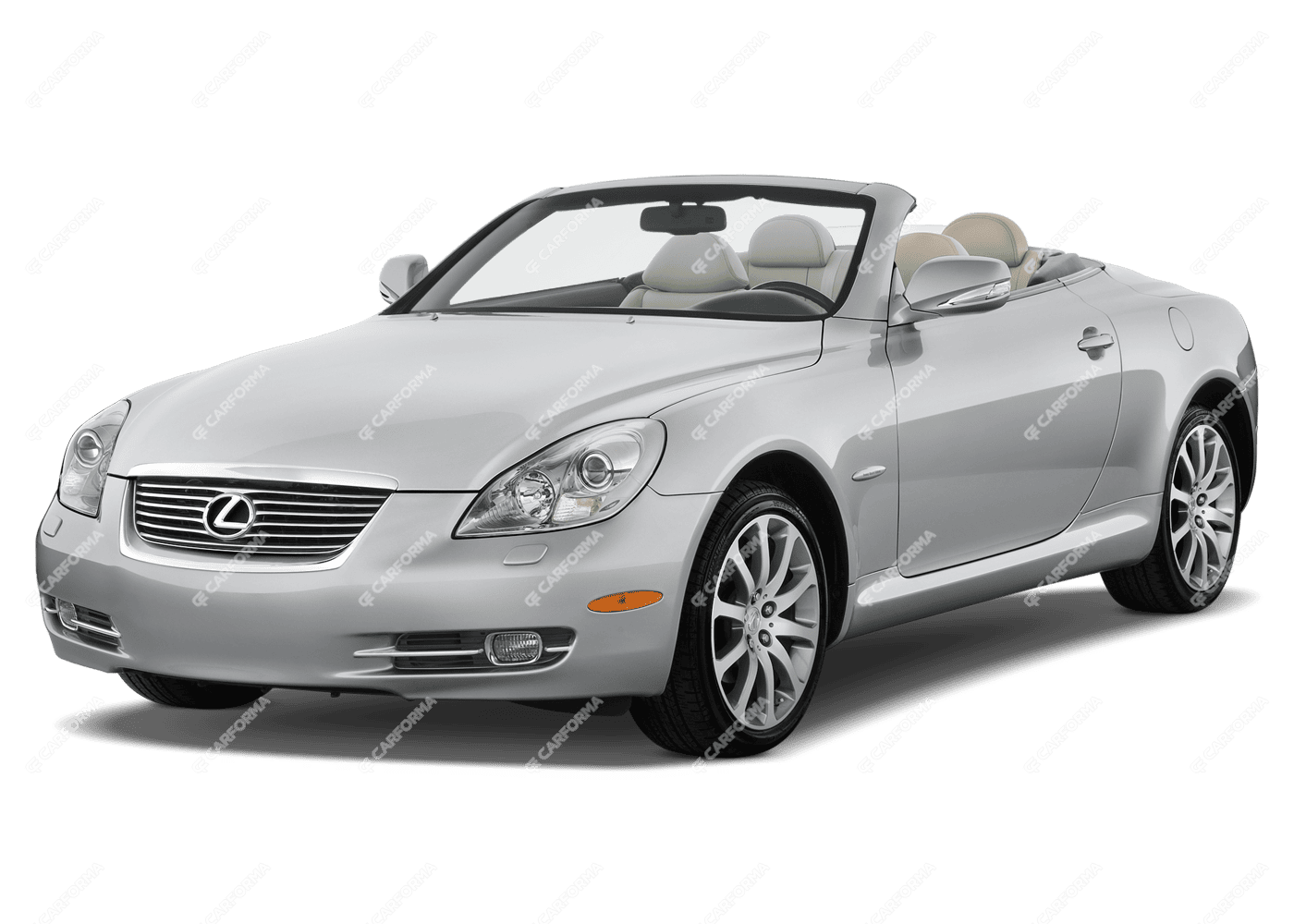 Ворсовые коврики на Lexus SC II 2001 - 2010 в Самаре