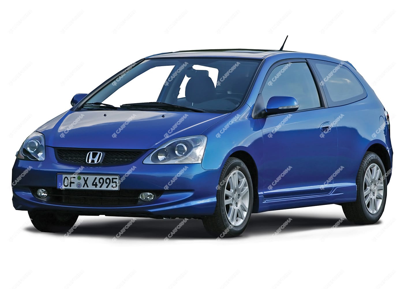 EVA коврики на Honda Civic VII 3d 2001 - 2006