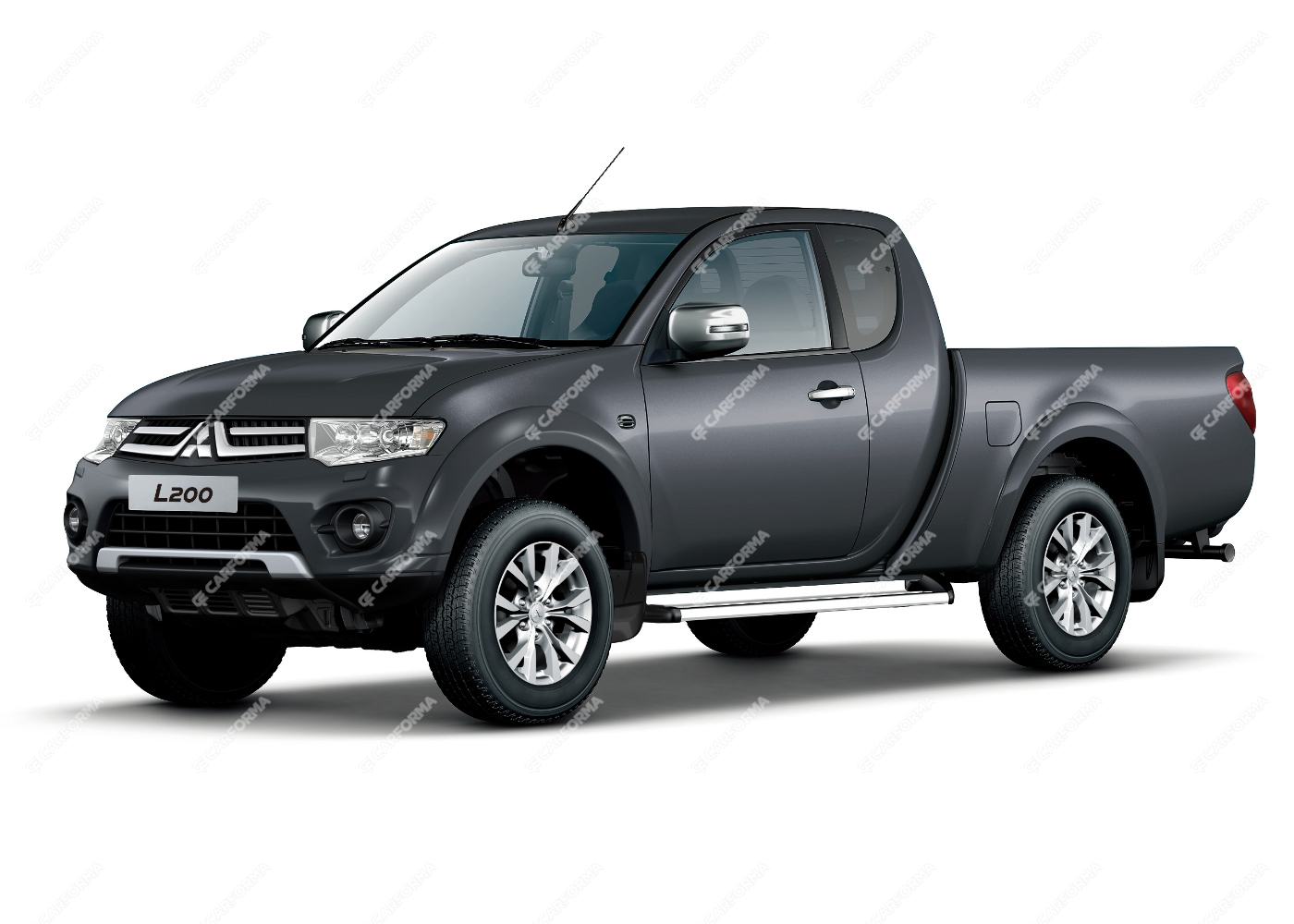 Ворсовые коврики на Mitsubishi L200 II 2006 - 2016