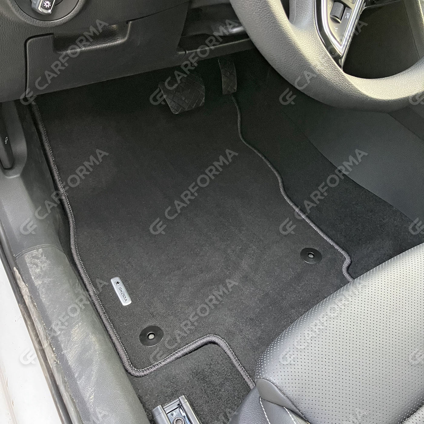 Ворсовые коврики на Skoda Superb III 2015&nbsp;-&nbsp;2026 в Самаре