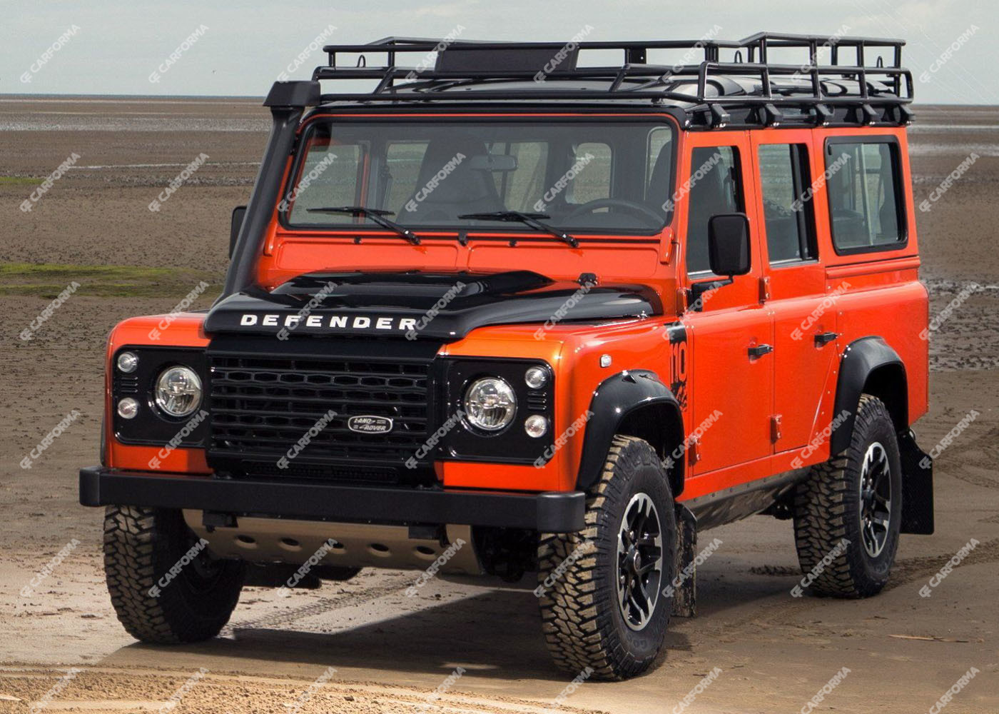 Ворсовые коврики на Land Rover Defender 110 1983 - 2016