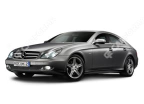 Ворсовые коврики на Mercedes CLS (C219) 2004 - 2010