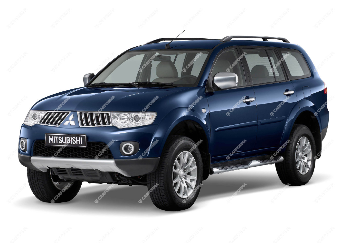 Ворсовые коврики на Mitsubishi Pajero Sport II 2008 - 2017