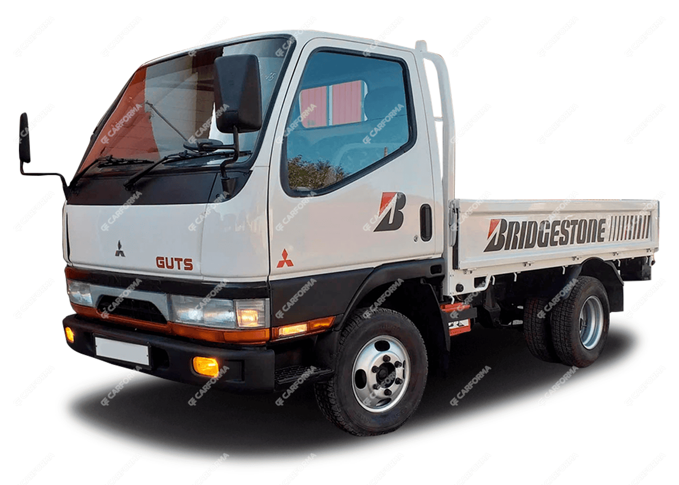 Ворсовые коврики на Mitsubishi Fuso Canter VI узкая кабина 1991 - 2010