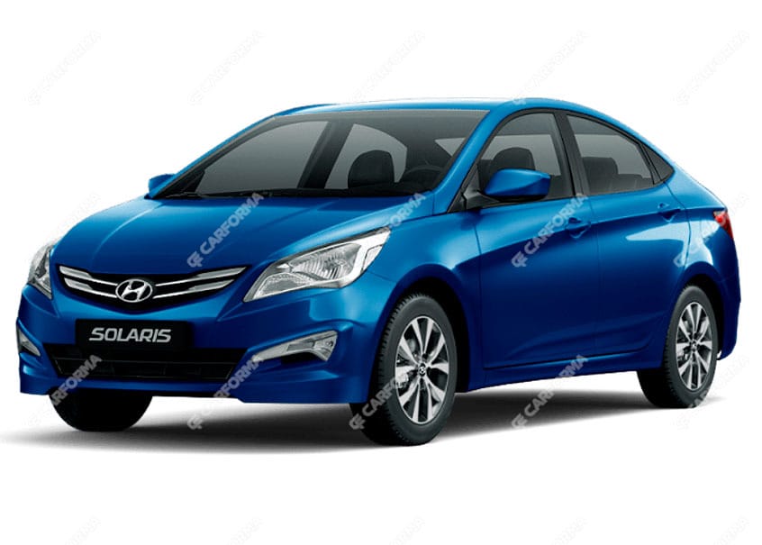 EVA коврики на Hyundai Solaris I 2010 - 2017