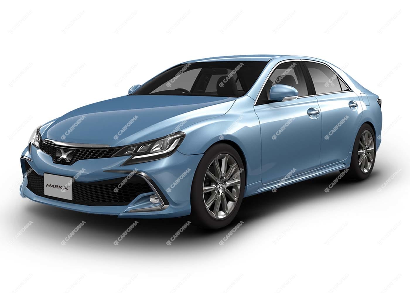 Ворсовые коврики на Toyota Mark X (130) 2009 - 2019