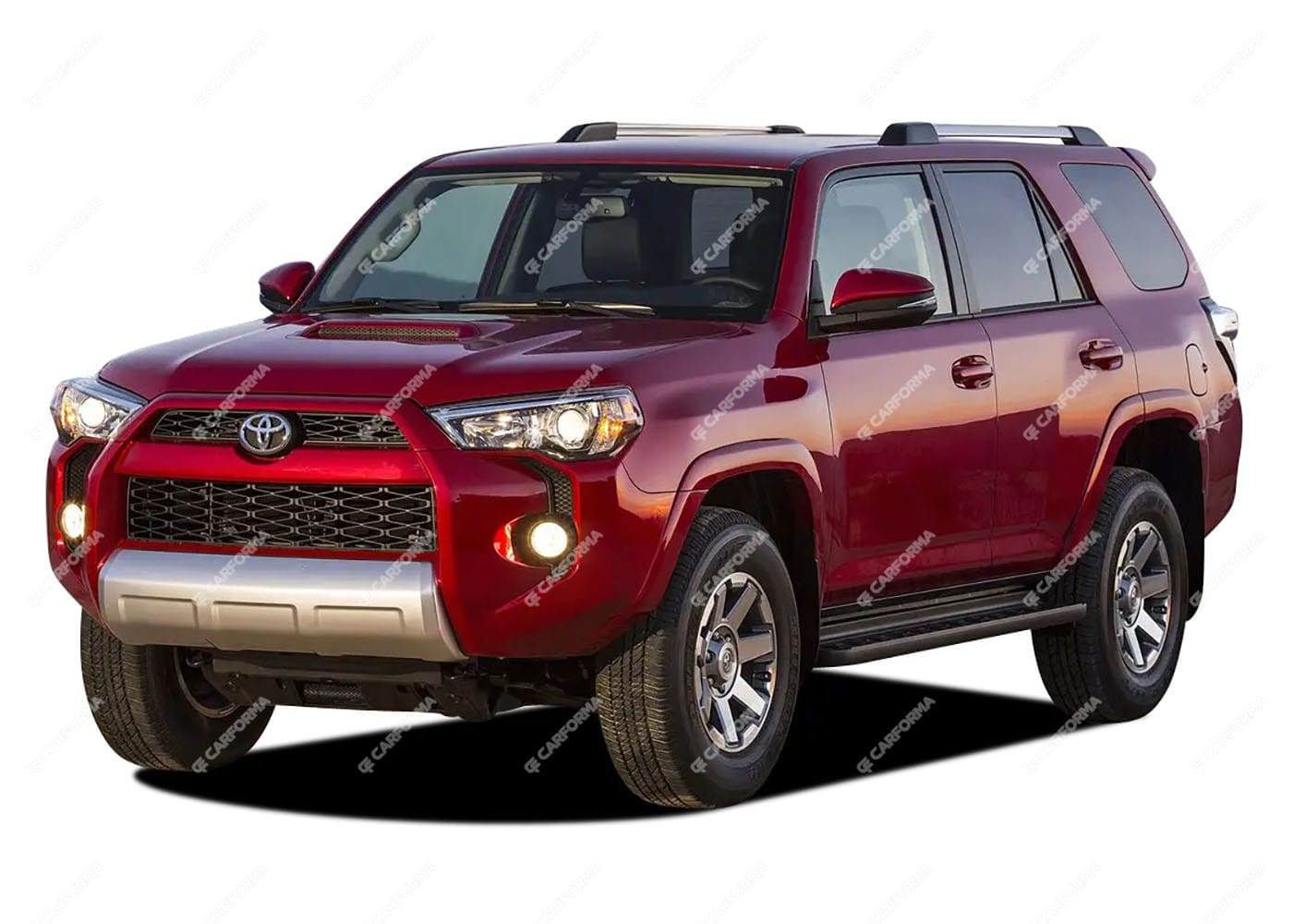 Ворсовые коврики на Toyota 4runner V 2009 - 2024