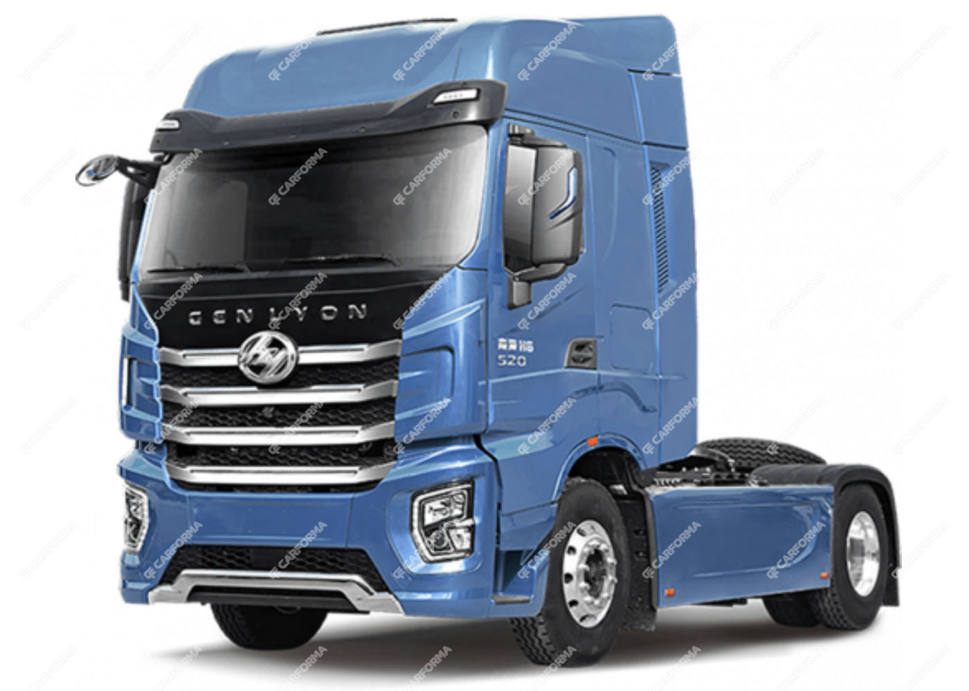 EVA коврики на Hongyan SAIC-IVECO Genlyon кабина H6 2023 - 2025