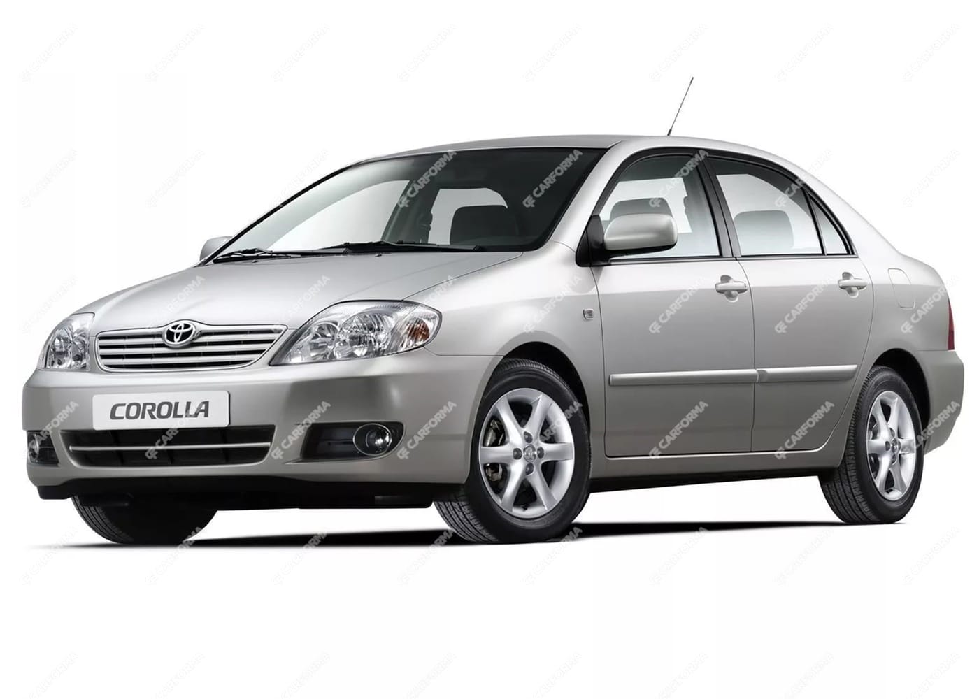 Ворсовые коврики на Toyota Corolla (E12) 2000 - 2007