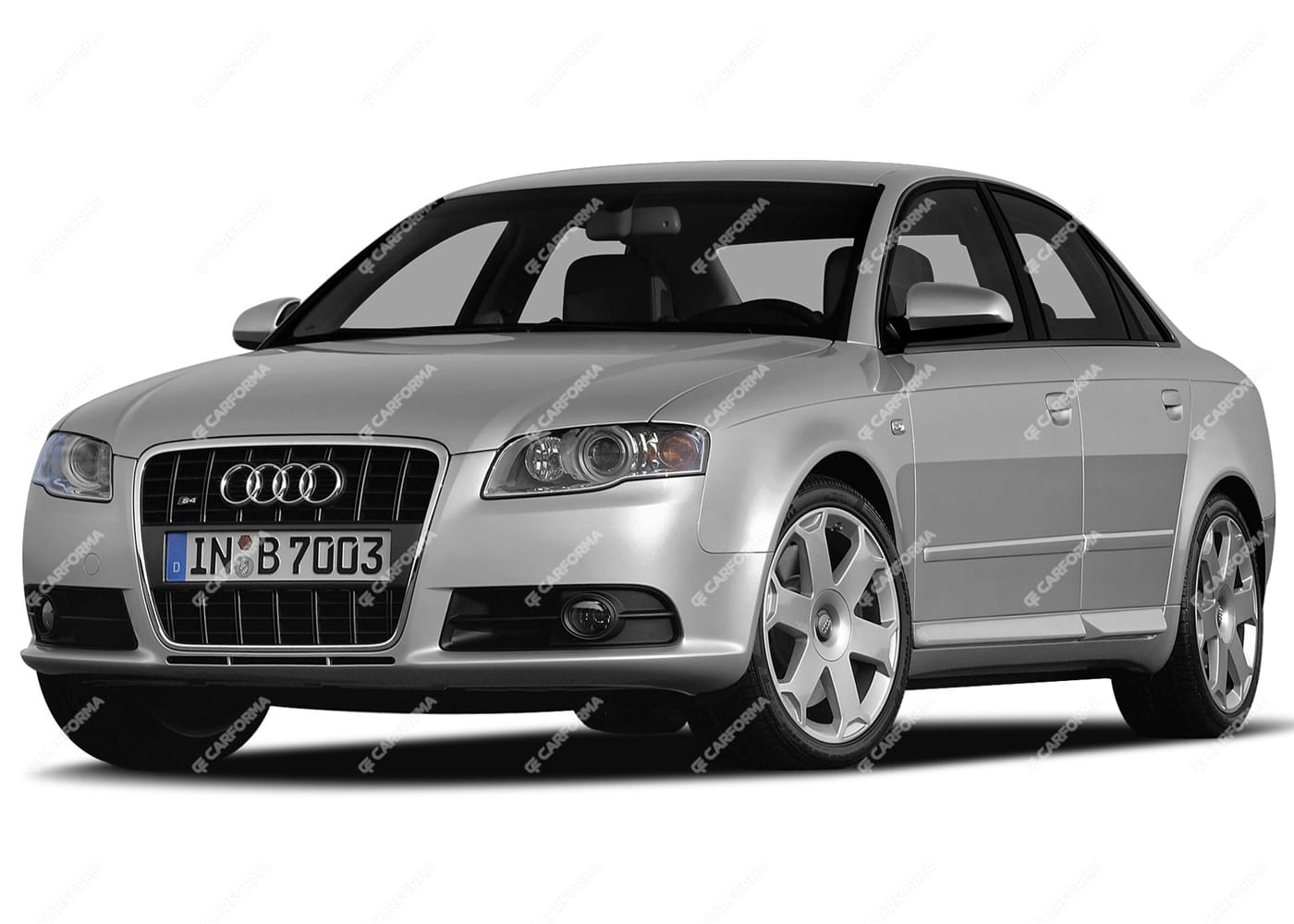 Ворсовые коврики на Audi S4 (B7) 2004 - 2008