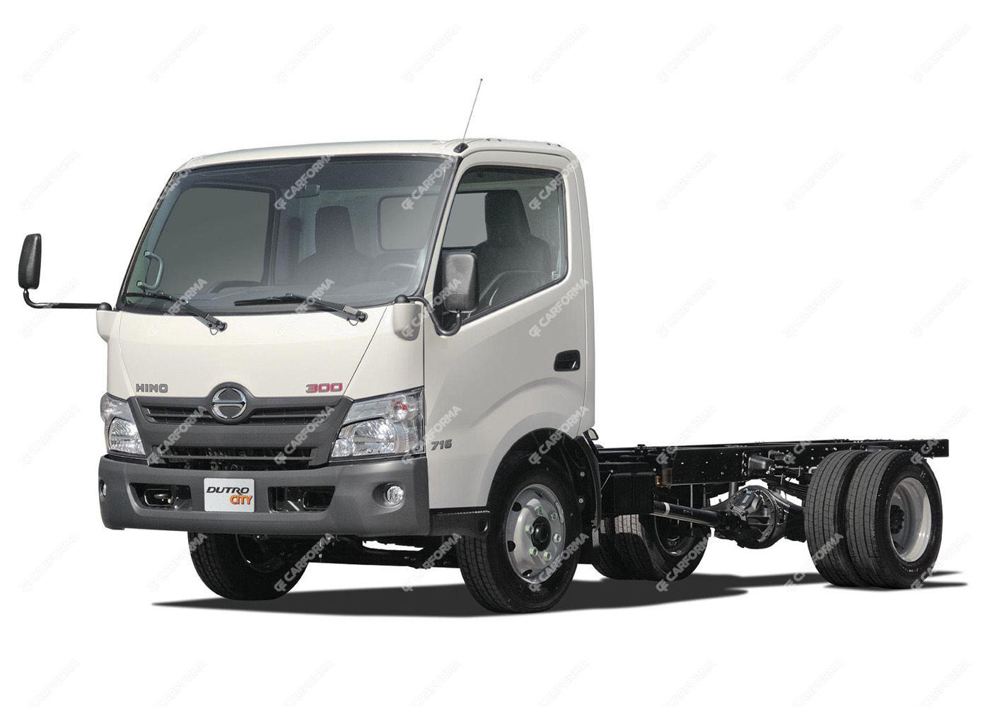 Коврики на Hino 300 I широкая кабина 1999 - 2011