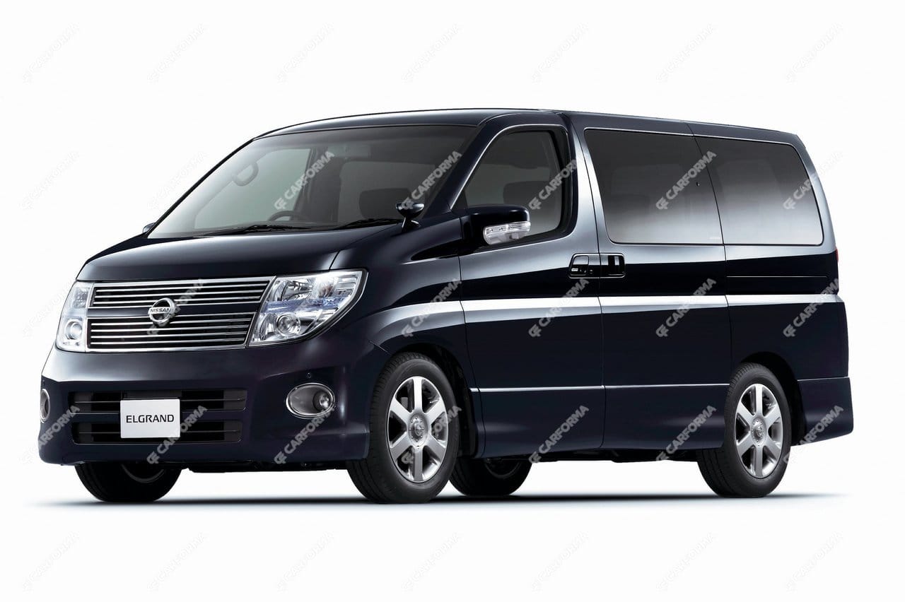 Ворсовые коврики на Nissan Elgrand (E51) 2002 - 2010