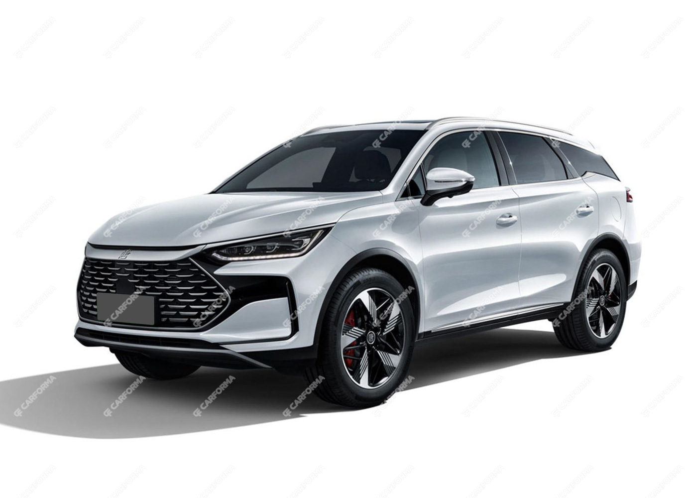 Ворсовые коврики на BYD Tang EV 2018 - 2025