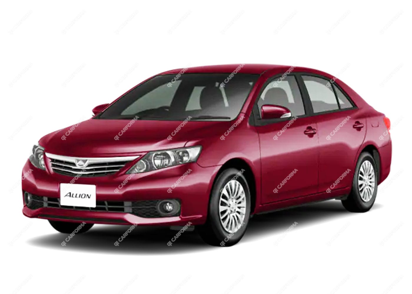 Ворсовые коврики на Toyota Allion II 2007 - 2021 в Самаре