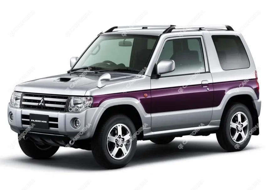 Ворсовые коврики на Mitsubishi Pajero Mini II 1998 - 2012 в Самаре