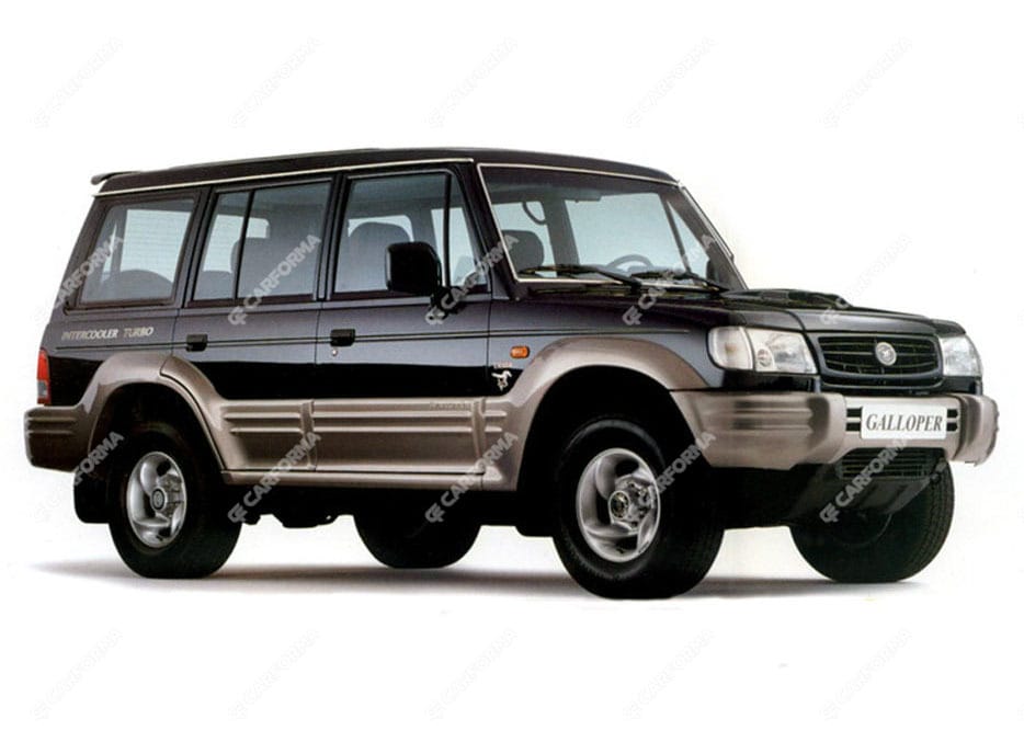 Ворсовые коврики на Hyundai Galloper II 1997 - 2003 в Самаре