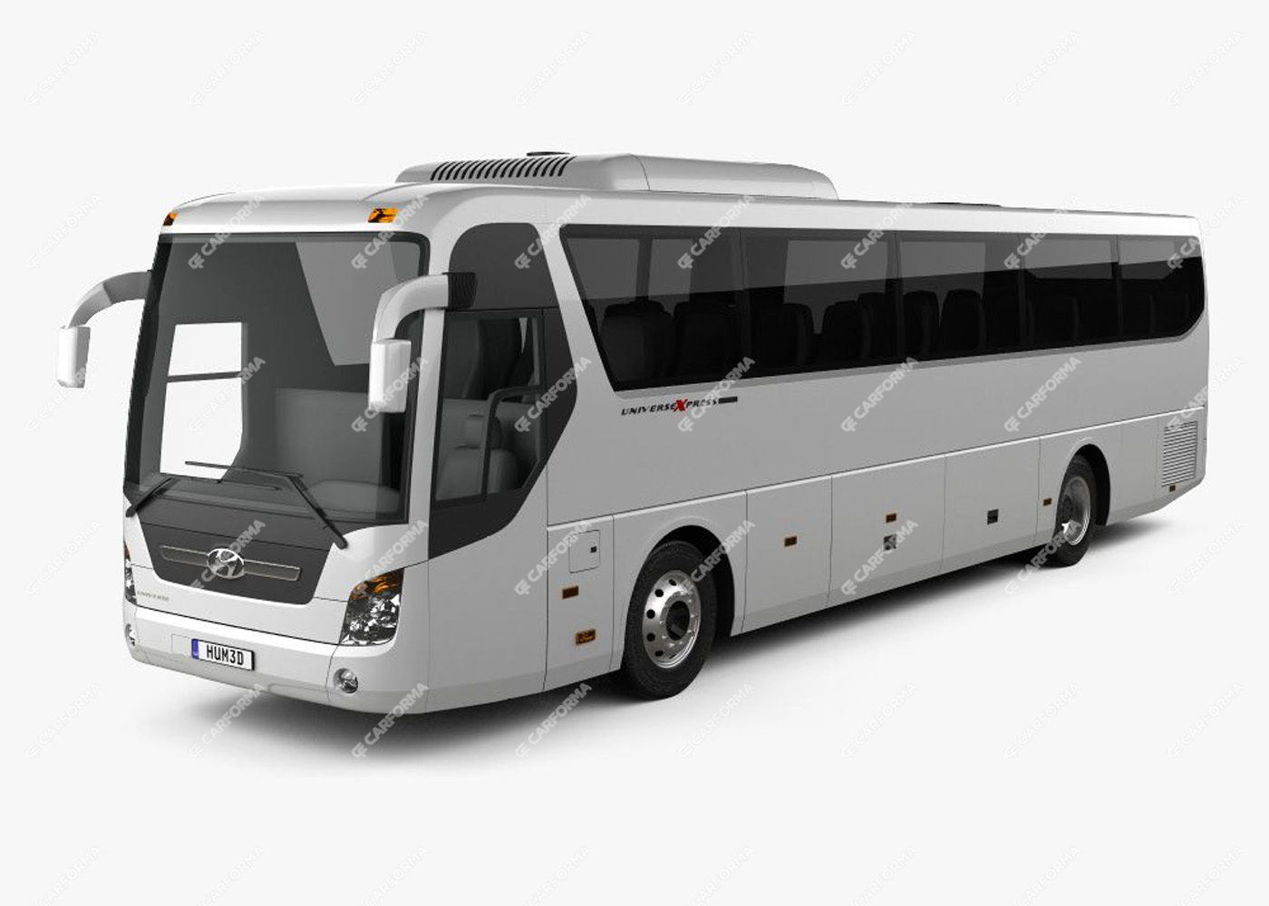 Ворсовые коврики на Hyundai Universe Space Luxury 