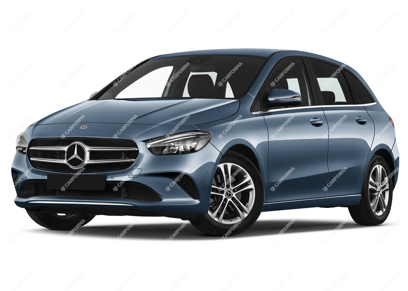 Ворсовые коврики на Mercedes B (W247) 2018 - 2025