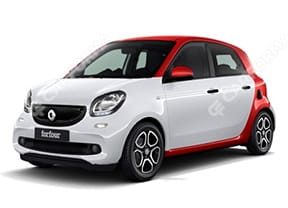 Ворсовые коврики на Smart Forfour (W454) 2004 - 2007