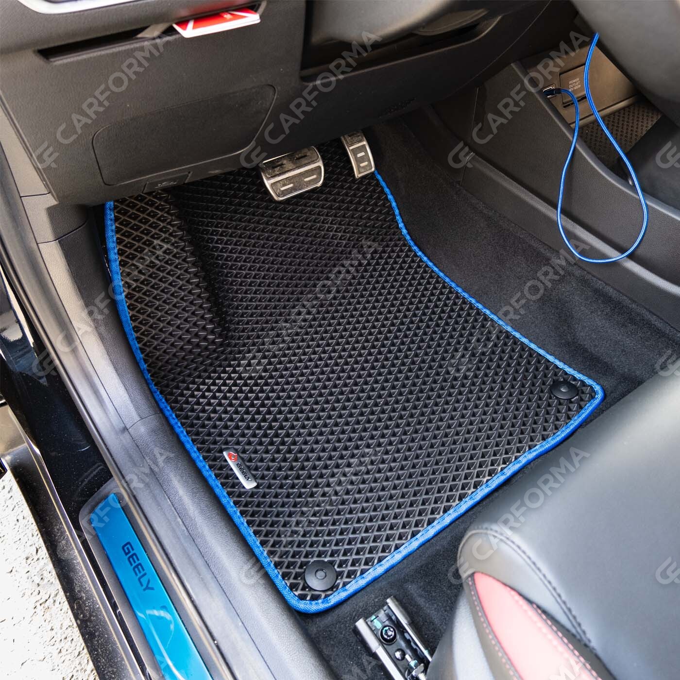 Ворсовые коврики на Geely Coolray 2018&nbsp;-&nbsp;2024 в Самаре