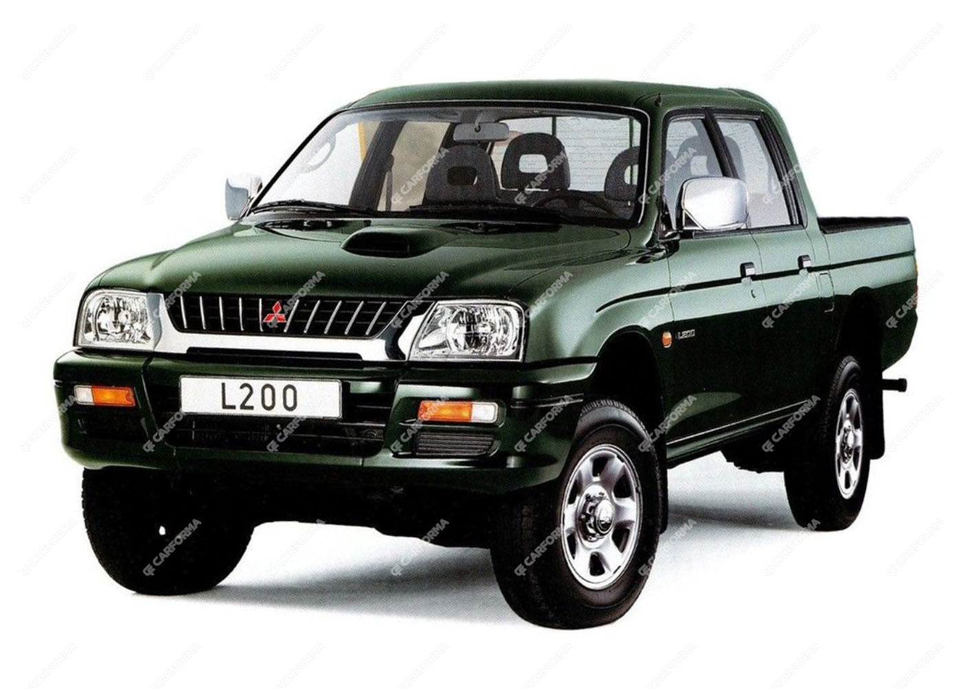 Ворсовые коврики на Mitsubishi L200 I 1996 - 2006