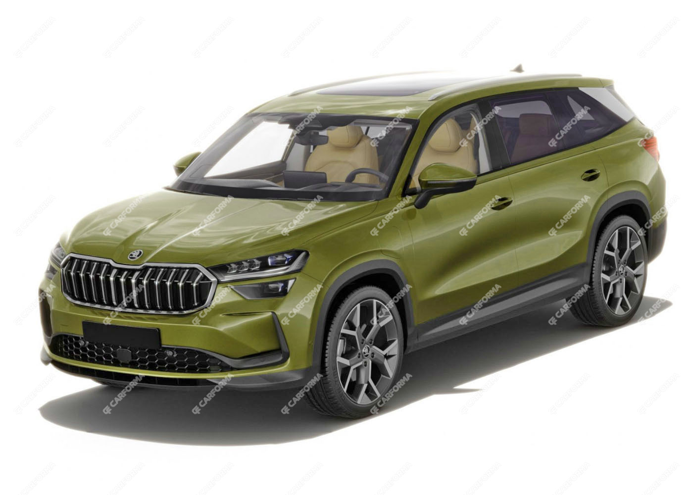 Ворсовые коврики на Skoda Kodiaq II 2023 - 2025