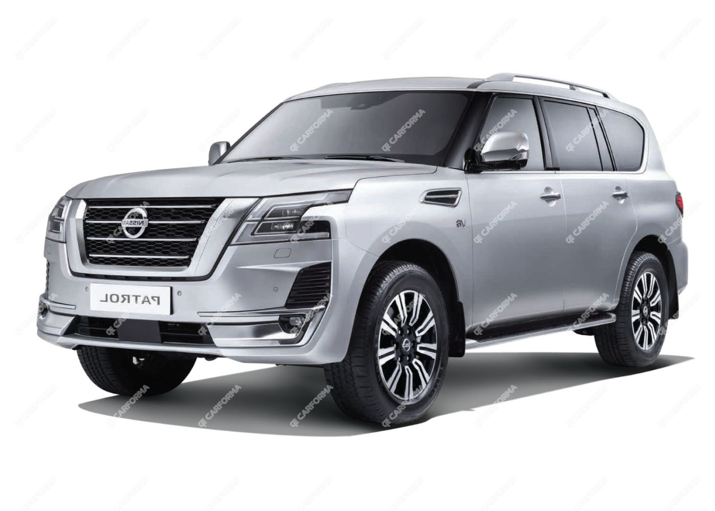 Ворсовые коврики на Nissan Patrol (Y62) 2010 - 2025