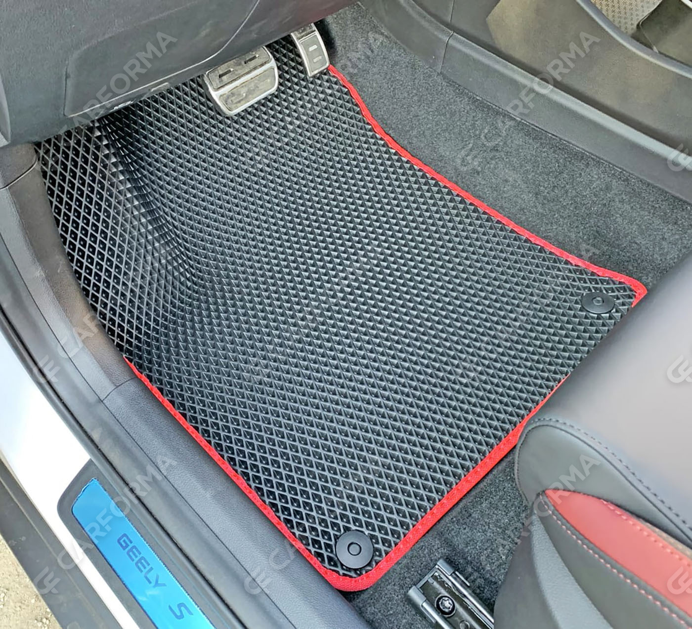 Ворсовые коврики на Geely Coolray 2018&nbsp;-&nbsp;2024 в Самаре