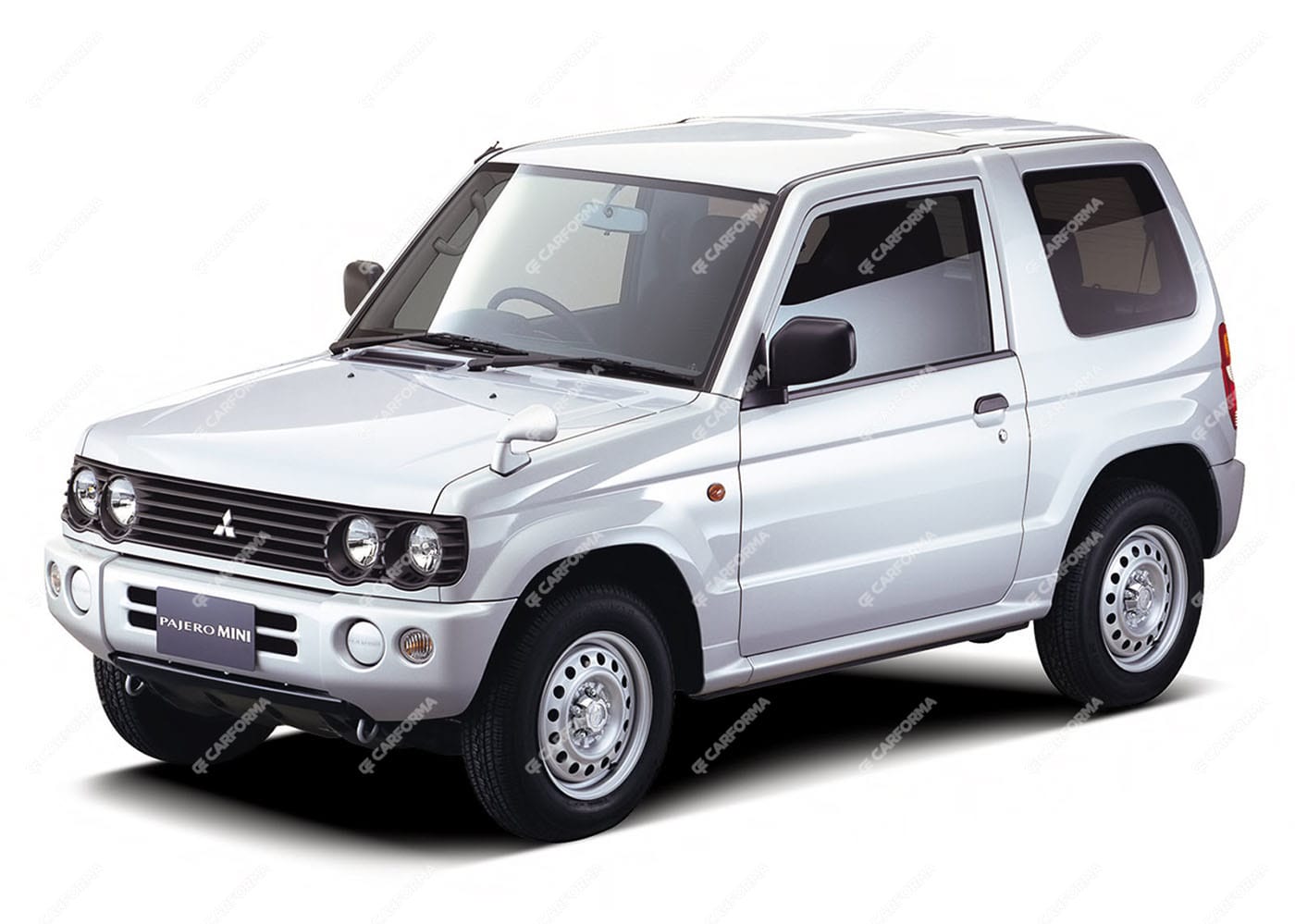 Ворсовые коврики на Mitsubishi Pajero Mini II 1998 - 2012 в Самаре