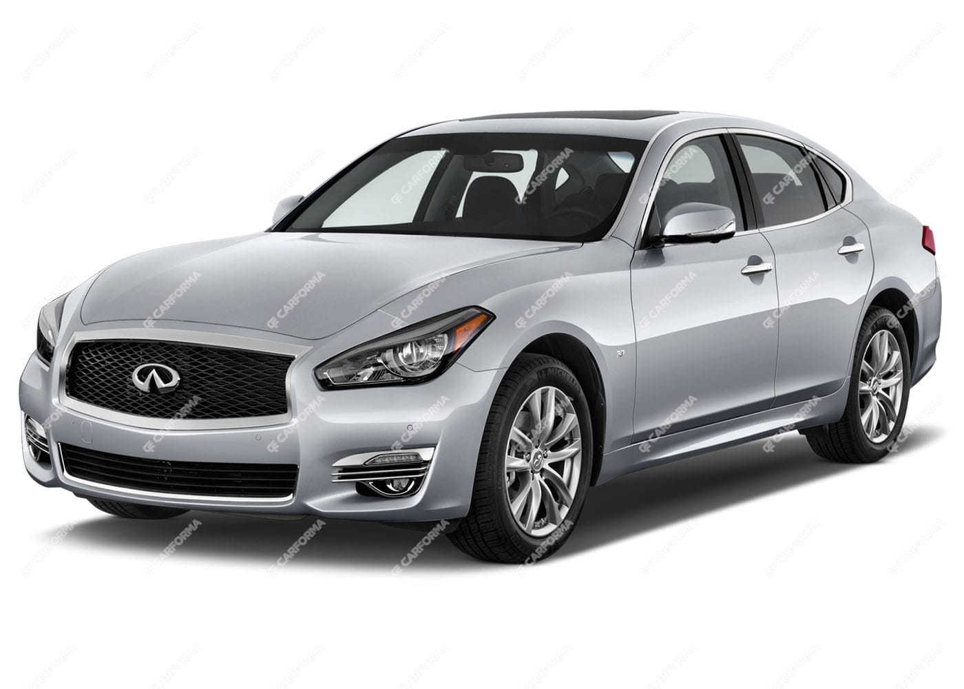 Ворсовые коврики на Infiniti Q70 2013 - 2019 в Самаре