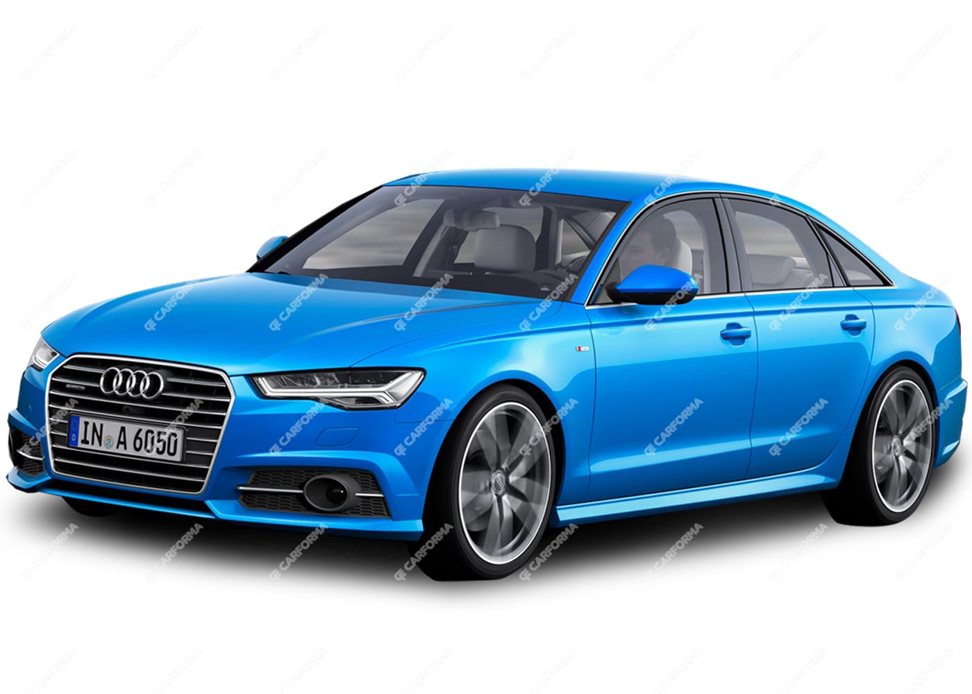 Ворсовые коврики на Audi A6 (C7) 2011 - 2018