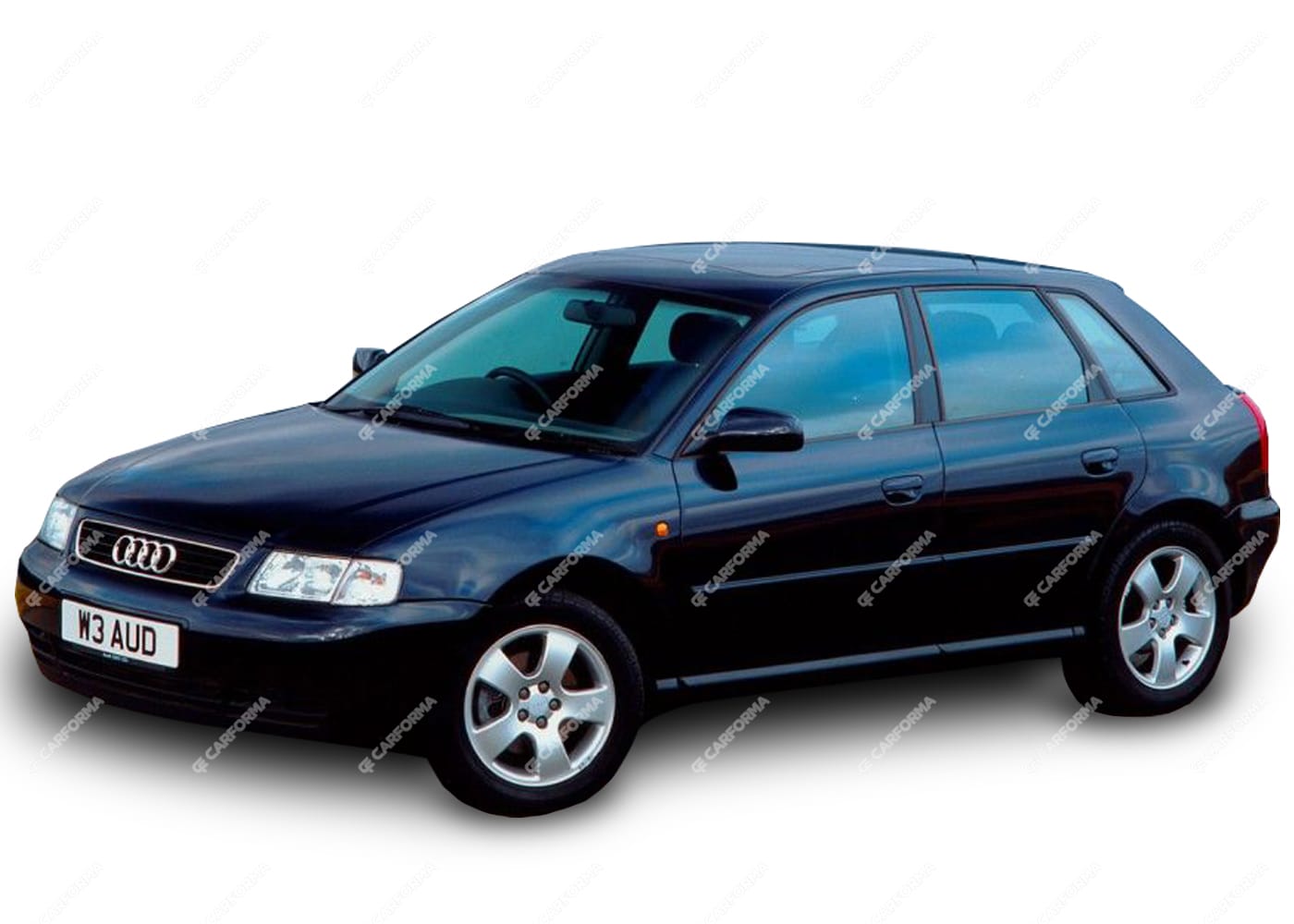 Ворсовые коврики на Audi A3 (8L) 1996 - 2003