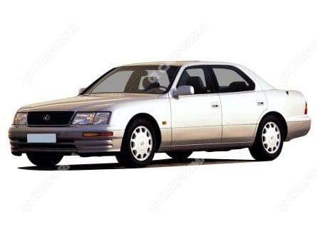 Ворсовые коврики на Lexus LS II 1994 - 2000