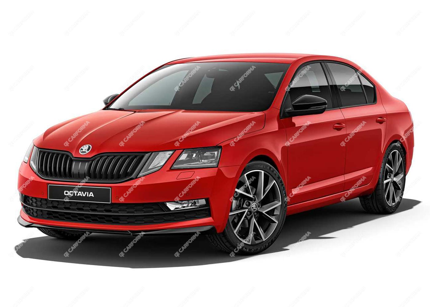 Ворсовые коврики на Skoda Octavia A7 2013 - 2020