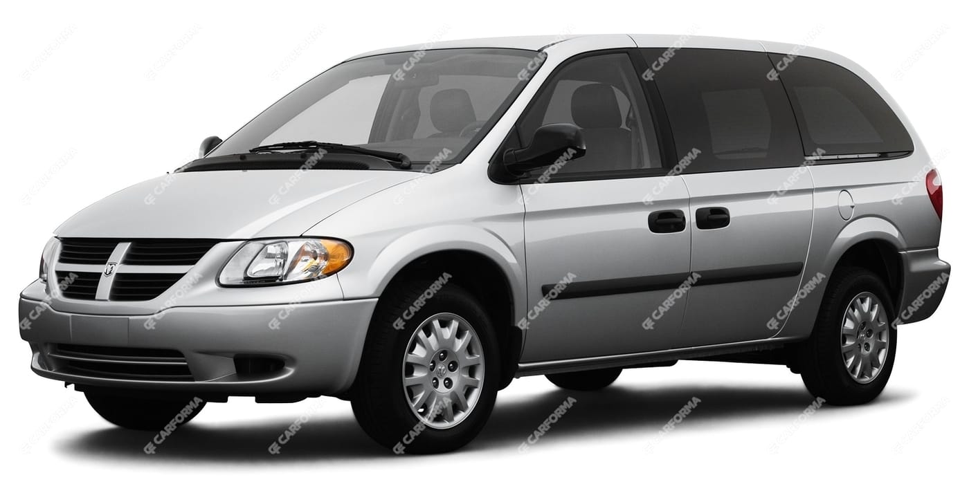 Ворсовые коврики на Dodge Grand Caravan (RG) 2000 - 2007