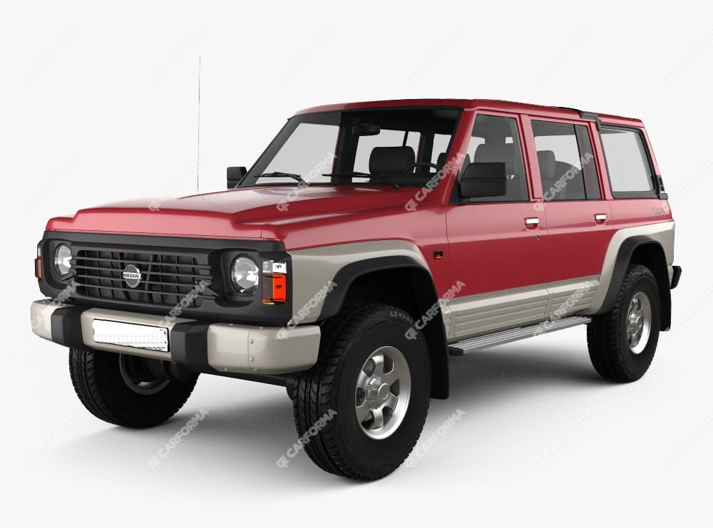 Ворсовые коврики на Nissan Patrol (Y60) 1987 - 1997