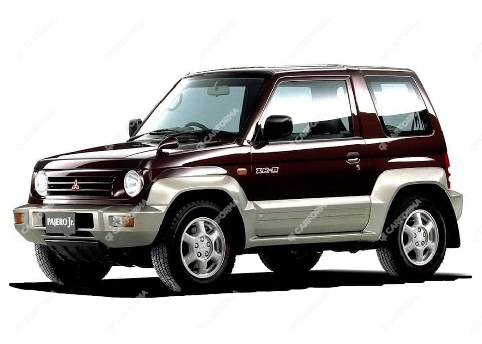 Ворсовые коврики на Mitsubishi Pajero Junior 1995 - 1998