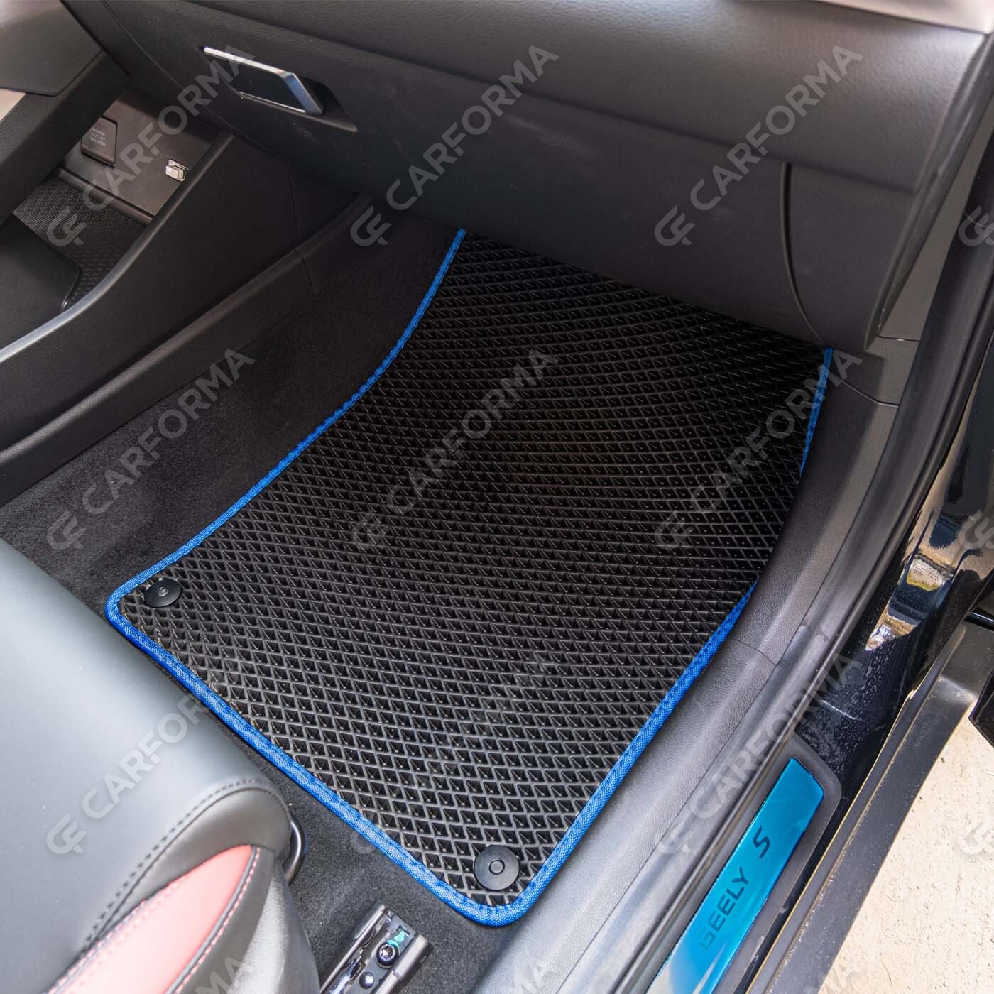 Ворсовые коврики на Geely Coolray 2018&nbsp;-&nbsp;2024 в Самаре
