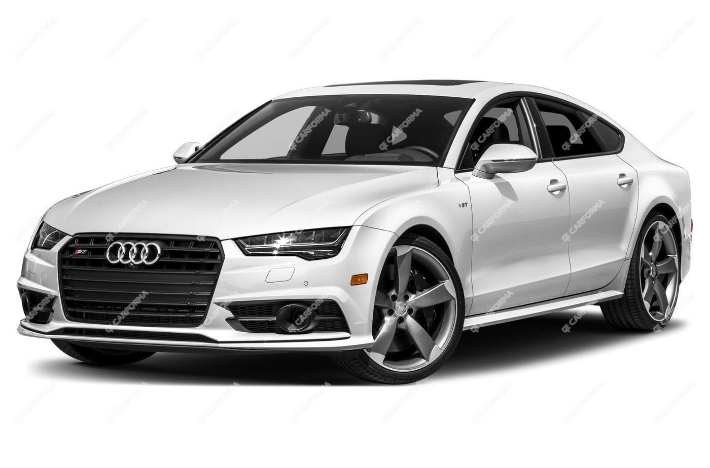 Ворсовые коврики на Audi S7 (4G) 2012 - 2018