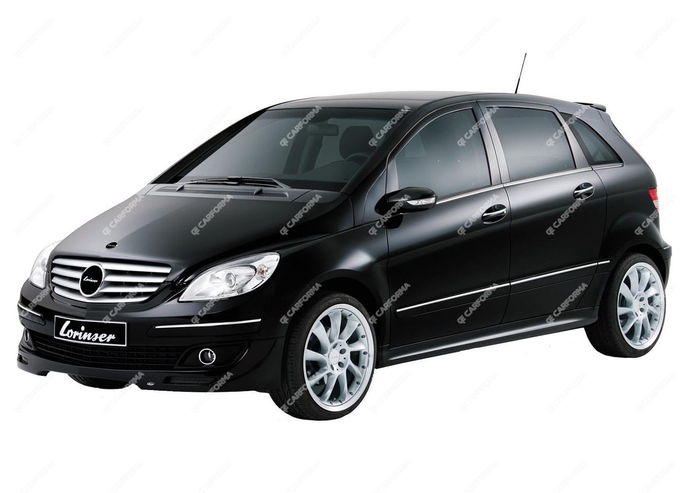 Ворсовые коврики на Mercedes B (W245) 2005 - 2012