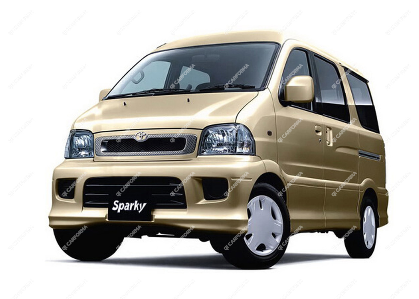 Ворсовые коврики на Toyota Sparky 2000 - 2003