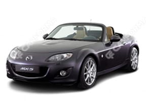 Ворсовые коврики на Mazda MX5 III 2005 - 2015 в Самаре