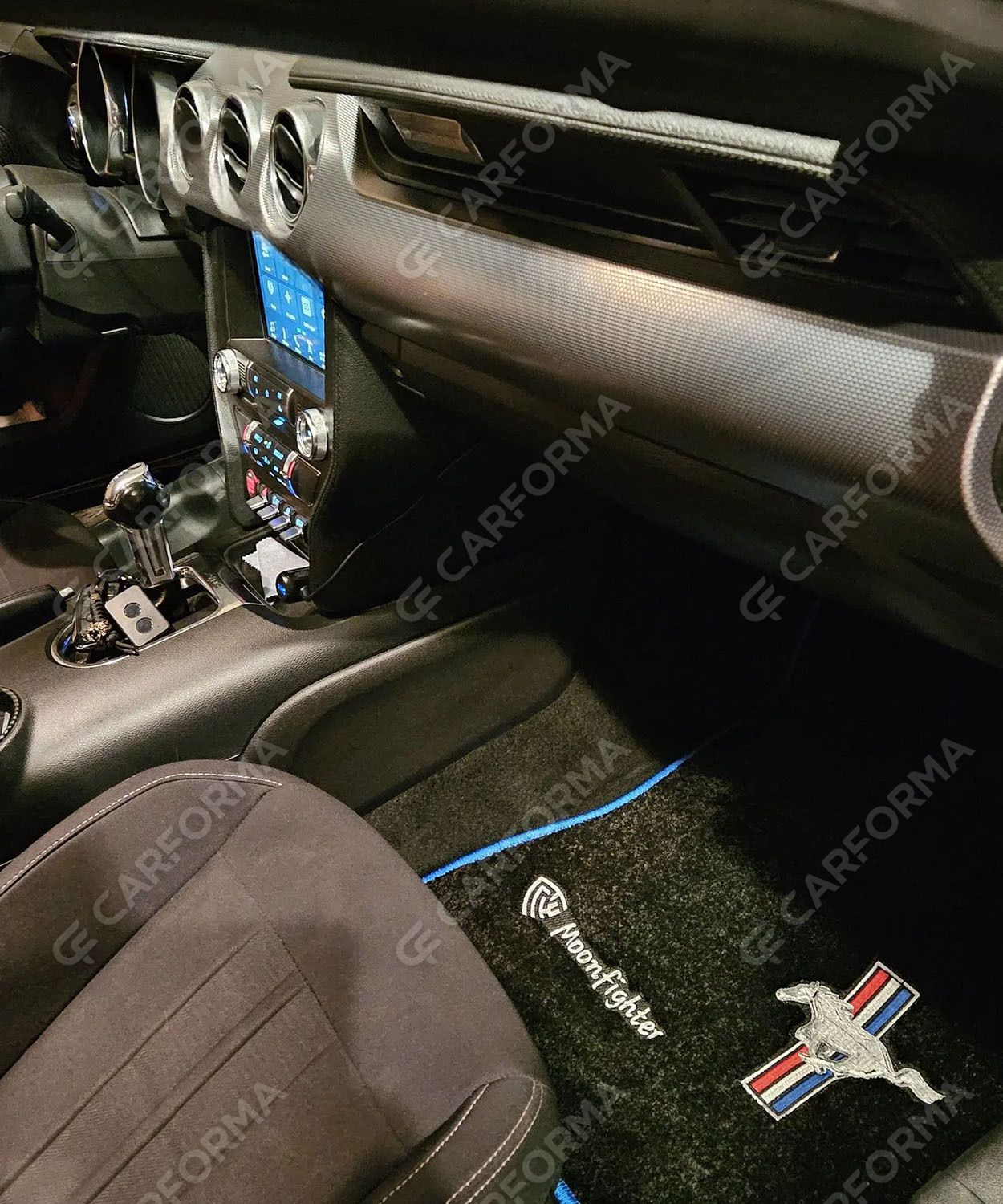 Ворсовые коврики на Ford Mustang VI 2013&nbsp;-&nbsp;2023 в Самаре