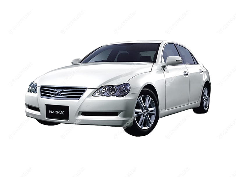 Ворсовые коврики на Toyota Mark X (120) 2004 - 2009