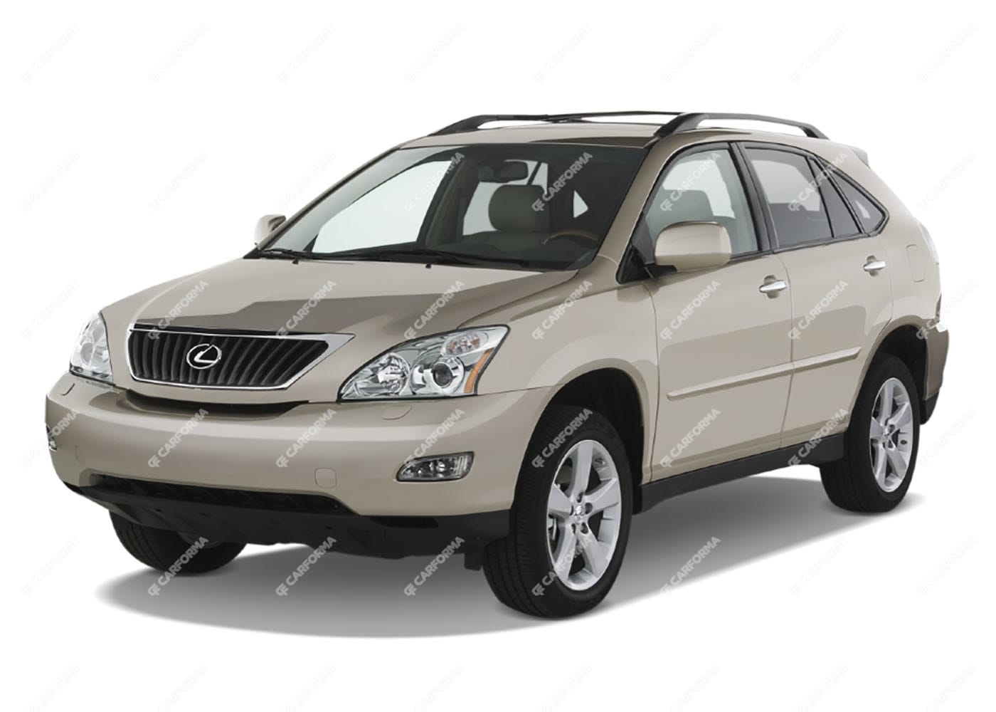 Ворсовые коврики на Lexus RX II 2003 - 2009 в Самаре