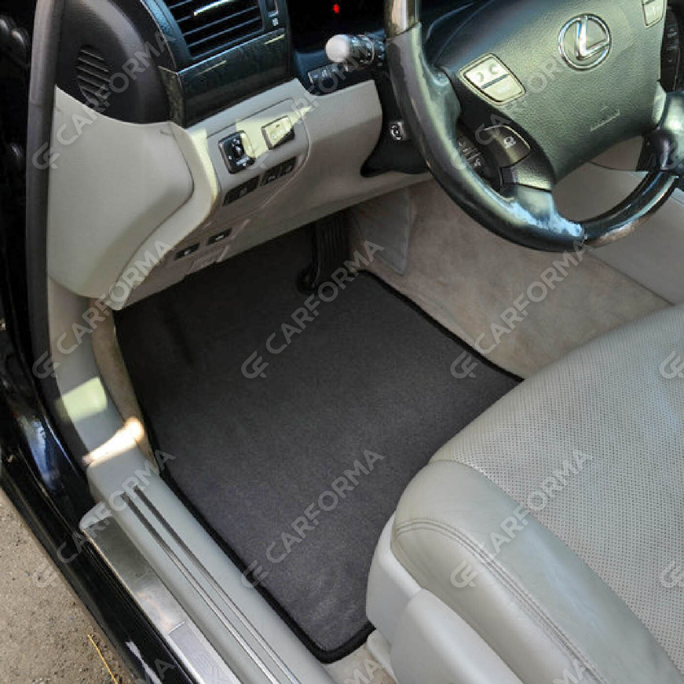 Ворсовые коврики на Lexus LS IV 2006&nbsp;-&nbsp;2017 в Самаре