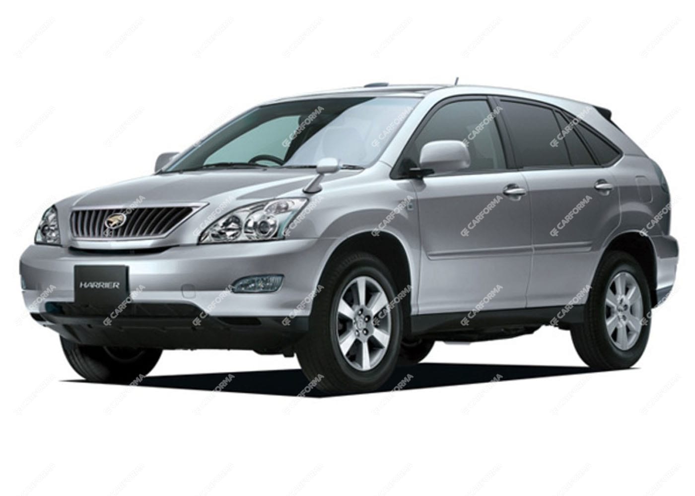 Ворсовые коврики на Toyota Harrier II 2003 - 2013