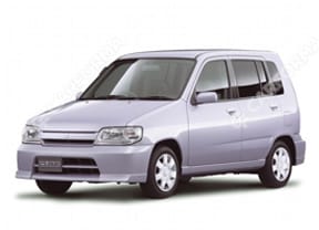 Ворсовые коврики на Nissan Cube I 1998 - 2002 в Самаре